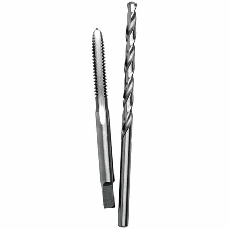 CENTURY DRILL TOOL Century Drill & Tool  6-32 National Coarse Carbon Steel Tap-Plug  and #36 Wire Gauge Drill Bit 95304